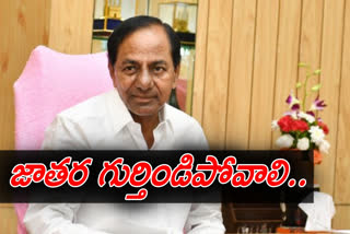 cm kcr review on medaram jathara