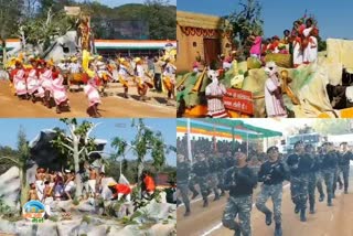 Tableaux taken out on occasion of Republic Day in ranchi