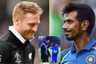 Team India Bowler Yuzvendra Chahal Scolded by Martin Guptill with Hindi Word After 2nd T20I