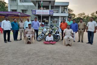 accused-arrested-by-the-police-for-allegedly-stealing-a-bike-in-raichur