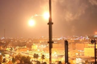 Five rockets hit near US embassy in Iraq capital