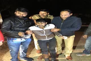 accused-of-gaurav-chandel-murder-case-arrested-in-hapur