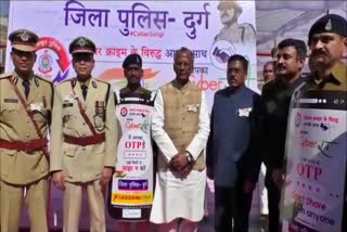 minister Tamradhwaj Sahu launches OTP campaign in durg