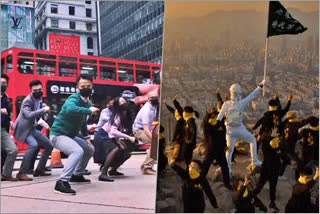 Hong Kong protest, Hong Kong protests told through dance, Hong Kong protest news, ಹಾಂಕಾಂಗ್​ ಪ್ರತಿಭಟನೆ, ಹಾಂಕಾಂಗ್​ ಪ್ರತಿಭಟನೆ ಬೆಂಬಲಿಸಿ ವಿಡಿಯೋ ವೈರಲ್​, ಹಾಂಕಾಂಗ್​ ಪ್ರತಿಭಟನೆ ಸುದ್ದಿ,