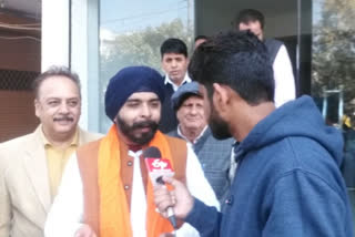 BJP leader Tajinder Pal Singh Bagga