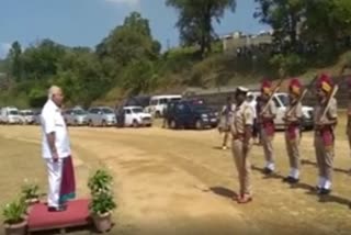 CM BS Yadiyurappa arrives Kodagu