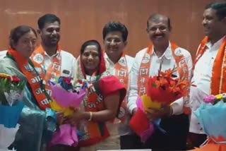 bharati sonawane elected as mayor of jalgaon
