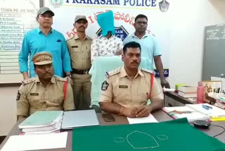 two people arrested in chain snatching or robbery in chirala at prakasham