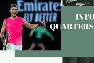 Australian Open 2020 : Rafael Nadal beats spirited rival Nick Kyrgios to set up Australian Open quarter-final