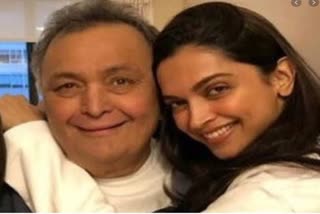 Deepika Padukone and Rishi Kapoor