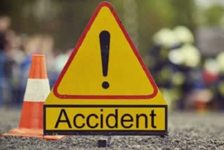 road accident at bhapatla kakanuru road in guntur