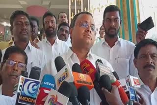 சிவகங்கை மக்களவை உறுப்பினர்  கார்த்தி சிதம்பரம்  Karti Chidambaram  புதுக்கோட்டை மாவட்டச் செய்திகள்  தமிழ்நாடு காங்கிரஸ்  ரஜினி அரசியல்  rajini politics  Karti Chidambaram news  tamilnadu congrees