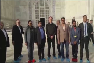 Brazilian President visits Taj Mahal before concluding his 4-day visit