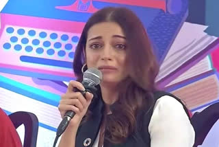 Dia Mirza Breaks Down At Jaipur Literature Festival