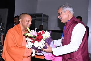 up chief minister yogi adityanath in chhattisgarh for meeting with amit shah