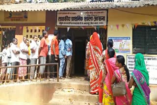 Voting happening amid inconvenience