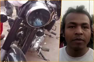 gurugram traffic police challaned a bike rider of rupees fifty thousand five hundred rupees