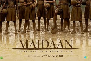 Teaser poster of Maidaan
