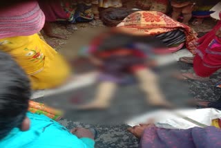 a girl killed in a road accident in palamu