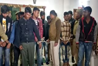 A group of robbery arrested by basistha police