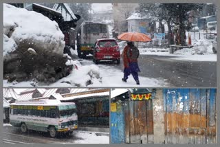 heavy snowfall in kinnaur