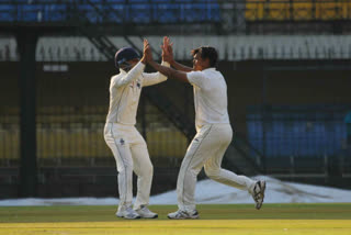 Ravi Yadav hit a hat-trick in the ongoing Ranji match in Indore