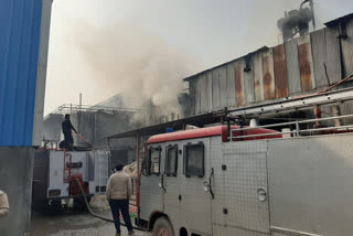 fire in a factory in Ghaziabad