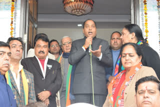 Chief Minister Jairam Thakur addressed several public meetings in Delhi today