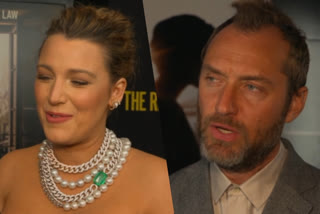 Blake Lively, Jude Law speaks on The Rhythm Section