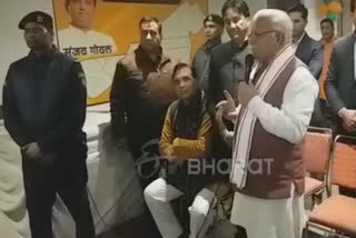 cm manohar lal khattar gives wining tricks to worker delhi election 2020