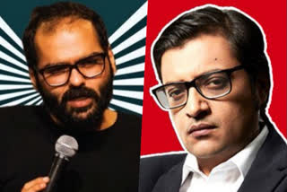 Kunal Kamra  Arnab Goswami  Right to speech  Ban on Kunal Kamra  സ്റ്റാന്‍ഡ് അപ്പ് കൊമോഡിയന്‍ കുനാല്‍ കംറ  കുനാല്‍ കംറ  വിമാനയാത്രാ വിലക്ക്  എയര്‍ ഇന്ത്യ  ഇന്‍ഡിഗോ  സ്പൈസ് ജെറ്റ്