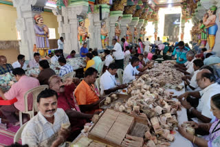 Ramanathaswamy undiyal Opened for counting - 28 Days Debt Exceeds Rs.1.23 Crore  rmd