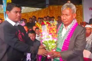 Welcoming Bodo leaders in Bodoland