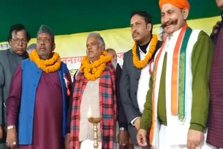 Shravan Kumar reached Jagdishpur in bettiah