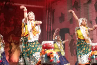 Gangaur dance in the Lokrang festival in bhopal