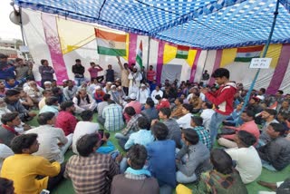 Protest against CAA and NRC in Hata on the lines of Shaheen Bagh