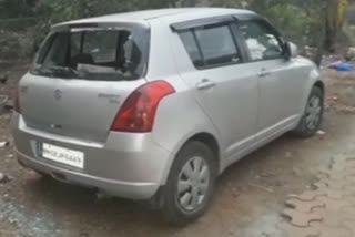 Bhivandi journalists vehicle vandalized