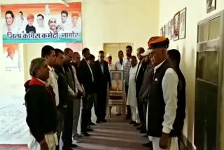 mahatma gandhi death anniversary, nagaur latest news, नागौर ताजा हिंदी खबर, महात्मा गांधी पुण्यतिथि