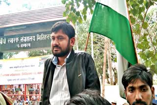 Kanhaiya Kumar was stopped outside the Bhitiharwa ashram