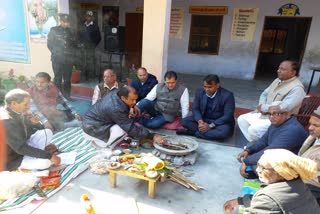 basant panchami celebration in doiwala, डोईवाला बसंत पंचमी समाचार