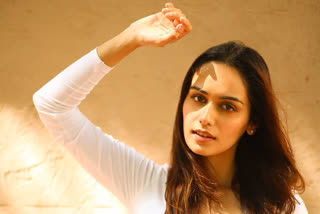 Manushi Chillar shoots for Prithviraj song