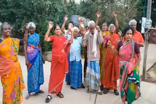 leprosy patients wants to pension from government