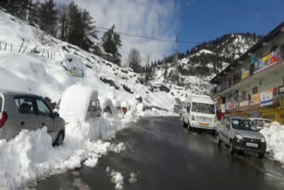 Roads closed in Himachal