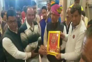 खाटूश्यामजी में गोपालन मंत्री, Gopalan minister in Khatushyamji