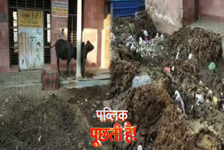 Jogi colony chaupal in bad condition at Burari assembly in delhi