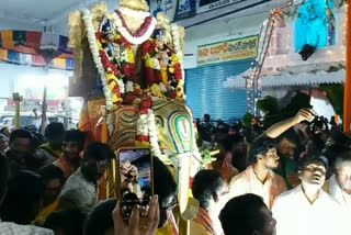 venkateshwara swamy brahmotsavalu in karimnagar