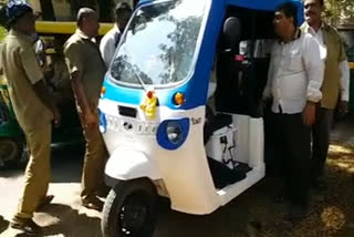 ಬೆಂಗಳೂರಲ್ಲಿ ಎಲೆಕ್ಟ್ರಿಕ್​ ಆಟೋ ,  Electric Auto in Bangalore