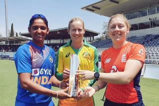 T20 Tri-Series: Indian Womens team beat england by 5 wickets in their first match