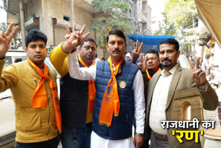 rashtriya lokdal party candidate deepal gupta targeted kejriwal in burari in delhi