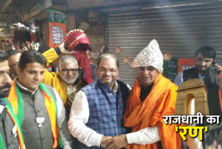 BJP candidate Ajit Kharkhari supported